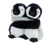 Warmies Pingu&iuml;n duo warmteknuffel grijs/zwart/wit