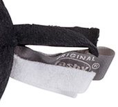 Fashy warmwaterkruik 0,8L pinguin Pino 38x36 cm - kinderkruik pinguin - zwart, wit, oranje