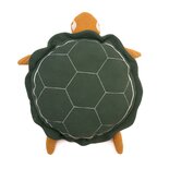Hugo Frosch warmwaterkruik 0,8 L in designkussen schildpad 38 cm - XL kruik - groen