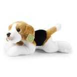 Rappa ECO knuffel Beagle hond 30 cm - realistische knuffel van recyclede PET flessen
