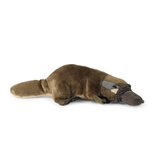Rappa ECO knuffel vogelbekdier 30 cm - realistische knuffel van recyclede PET flessen - bruin