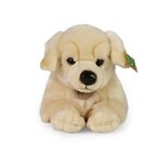 Rappa ECO knuffel Golden Retriever hond 39 cm - realistische knuffel van recyclede PET flessen