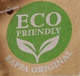 Rappa ECO knuffel maki / aap 28 cm - realistische knuffel van recyclede PET flessen - grijs, wit