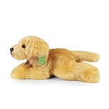 Rappa ECO knuffel Golden retriever 30 cm - realistische knuffel van recyclede PET flessen - bruin