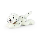 Rappa ECO knuffel hond Dalmatiër 30 cm - realistische knuffel van recyclede PET flessen - wit, zwart