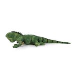 Rappa ECO knuffel leguaan 70 cm - realistische knuffel van recyclede PET flessen - groen
