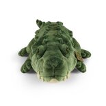 Rappa ECO knuffel krokodil 80 cm - realistische knuffel van recyclede PET flessen - groen