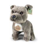 Rappa ECO knuffel hond Staffordshire Bull Terrier 30 cm - realistische knuffel Bull Terrier van recyclede PET flessen