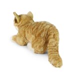 Rappa ECO knuffel kat / poes 40 cm - realistische knuffel van recyclede PET flessen - lichtbruin