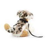 Rappa ECO knuffel hond Australische herder 28 cm - realistische knuffel van recyclede PET flessen