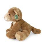 Rappa ECO knuffel baby leeuw 27 cm - realistische knuffel leeuwenwelp van recyclede PET flessen