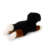 Rappa ECO knuffel liggende Berner Sennen hond 30 cm - realistische knuffel van recyclede PET flessen 
