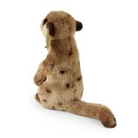 Rappa ECO knuffel stokstaartje 24 cm - realistische knuffel van recyclede PET flessen - bruin