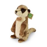Rappa ECO knuffel stokstaartje 24 cm - realistische knuffel van recyclede PET flessen - bruin