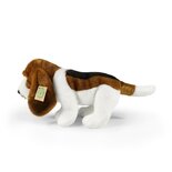 Rappa ECO knuffel Basset Hound 32 cm - realistische knuffel van recyclede PET flessen