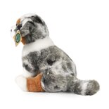 Rappa ECO knuffel Autralische Herder 23 cm - realistische knuffel herder van recyclede PET flessen