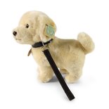 Rappa ECO knuffel Golden Retriever 25 cm - realistische knuffel hond van recyclede PET flessen - lichtbruin