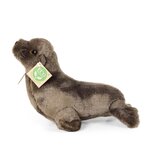 Rappa ECO knuffel zeehond 24 cm - realistische knuffel van recyclede PET flessen - bruin