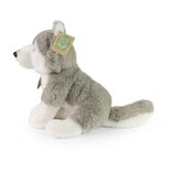Rappa ECO knuffel Husky 23 cm - realistische knuffel van recyclede PET flessen uit de nieuwe Soft Plush serie