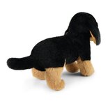 Rappa ECO knuffel teckel 23 cm - realistische knuffel van recyclede PET flessen uit de nieuwe Soft Plush serie