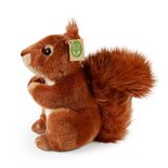 Rappa ECO knuffel eekhoorn 23 cm - realistische knuffel van recyclede PET flessen - bruin
