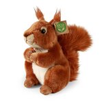 Rappa ECO knuffel eekhoorn 23 cm - realistische knuffel van recyclede PET flessen - bruin