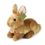 Rappa ECO knuffel konijn 23 cm - realistische knuffel van recyclede PET flessen - karamel
