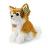 Rappa ECO knuffel hond Chihuahua 28 cm - realistische knuffel van recyclede PET flessen - karamel