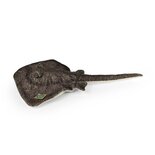 Rappa ECO knuffel Rog 50 cm - realistische knuffel van recyclede PET flessen - bruin