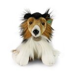 Rappa ECO knuffel Schotse Herdershond 28 cm - realistische knuffel van recyclede PET flessen