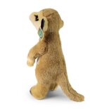 Rappa ECO knuffel stokstaartje 30 cm - realistische knuffel van recyclede PET flessen - bruin 