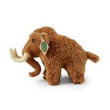 Rappa ECO knuffel mammoet 20 cm - realistische knuffel van recyclede PET flessen - bruin
