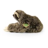 Rappa ECO knuffel luiaard 30 cm - realistische knuffel van recyclede PET flessen - bruin