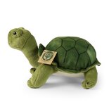 Rappa ECO knuffel schildpad 25 cm - realistische knuffel van recyclede PET flessen - groen