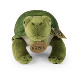 Rappa ECO knuffel schildpad 25 cm - realistische knuffel van recyclede PET flessen - groen