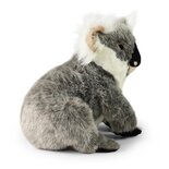 Rappa ECO knuffel koala 25 cm - realistische knuffel van recyclede PET flessen - grijs wit
