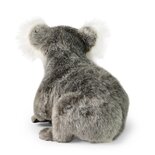 Rappa ECO knuffel koala 25 cm - realistische knuffel van recyclede PET flessen - grijs wit