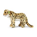 Rappa ECO knuffel staande cheetah 30 cm - realistische knuffel van recyclede PET flessen 