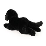Rappa ECO labrador soft toy Retriever 40 cm - realistic soft toy made from recycled PET bottles - black