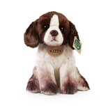 Rappa ECO knuffel Duitse Pointer 24 cm - realistische knuffel van recyclede PET flessen - bruin