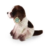 Rappa ECO knuffel Duitse Pointer 24 cm - realistische knuffel van recyclede PET flessen - bruin