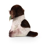 Rappa ECO knuffel Duitse Pointer 24 cm - realistische knuffel van recyclede PET flessen - bruin