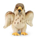 Rappa ECO knuffel valk 27 cm - realistische knuffel van recyclede PET flessen - bruin