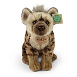 Rappa ECO knuffel hyena 27 cm - realistische knuffel van recyclede PET flessen - bruin