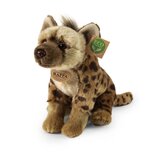 Rappa ECO knuffel hyena 27 cm - realistische knuffel van recyclede PET flessen - bruin