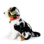 Rappa ECO knuffel Australische Herder zittend 35 cm - realistische knuffel van recyclede PET flessen