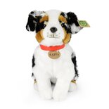 Rappa ECO knuffel Australische Herder zittend 35 cm - realistische knuffel van recyclede PET flessen