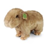 Rappa ECO knuffel Capybara 30 cm - realistische knuffel van recyclede PET flessen - bruin