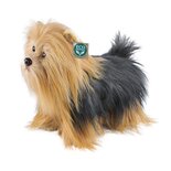 Rappa ECO soft toy Yorkshire terrier 30 cm - realistic soft toy made from recycled PET bottles