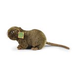Rappa ECO Knuffel Nutria 24 cm - realistische knuffel van recyclede PET flessen - bruin